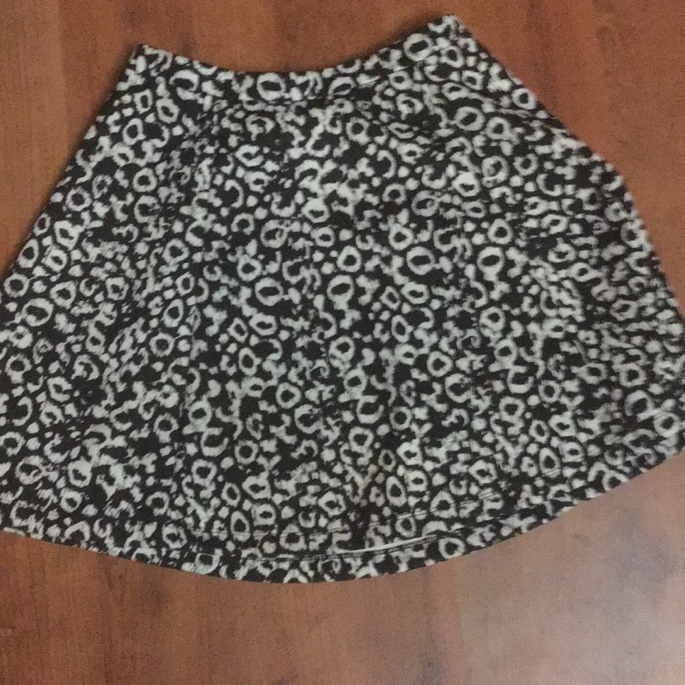 A mini skirt